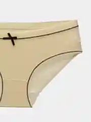 Лимонный трусы женские однотонные