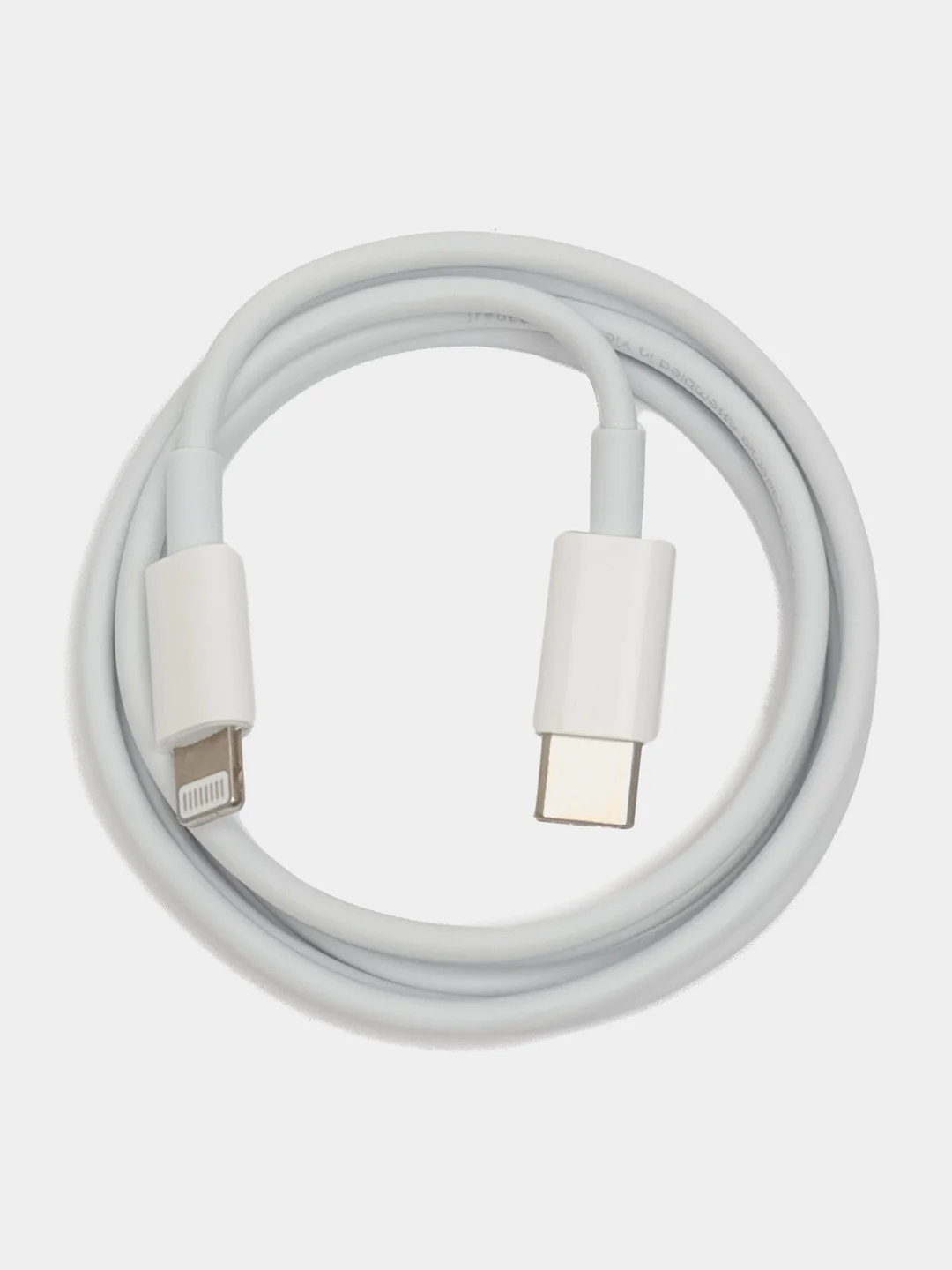 Зарядное устройство для Iphone( айфон), PD20W,, адаптер type-c с кабелем Lightning 1 м