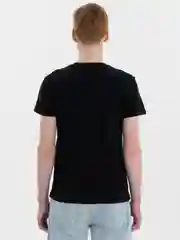 Черный футболка мужская SAMO, однотонная
