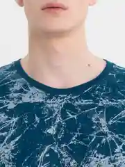 Морской футболка мужская хлопковая