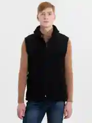 Черный жилет мужской из флиса