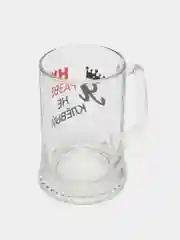 Синий подарочный набор кружек для пива "Приколы", 2 шт 0,5л