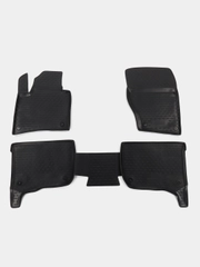 Коврики в салон VW Touareg II Terrain Tech 2010-15,2015-03/18,4шт(по-н)/Фольксваген Туарег