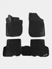 Коврики 3D в салон подходят для RENAULT Logan II 2012 - 2018, 4шт. (полиуретан)/Рено Логан