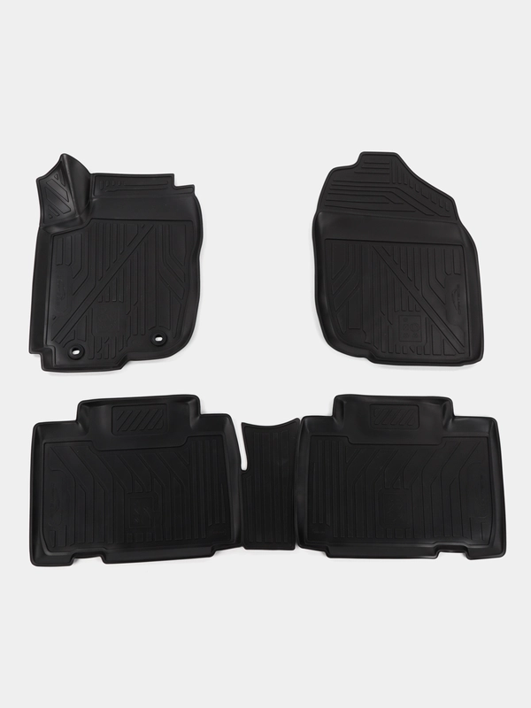 Коврики 3D в салон TOYOTA RAV 4, 2013- 4 шт. (полиуретан) / Тойота Рав 4