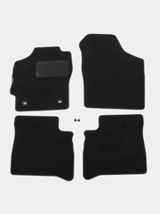 Коврики в салон CHERY QQ6 2006-2010, сед., 4 шт. (текстиль) / Черри КьюКью 6 (S21)