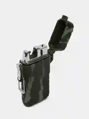 Зеленый сенсорная USB зажигалка, в подарочной коробке