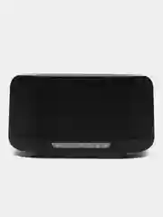 Черный увлажнитель воздуха с эффектом пламени 3в1 (bluetooth колонка, LED-часы, будильник)