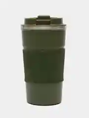 Тёмно-зелёный термокружка автомобильная