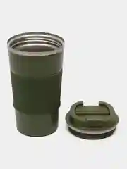Тёмно-зелёный термокружка автомобильная