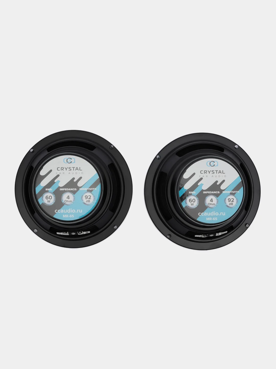 Динамики CrystalCarAudio MR-65, 16.5 см, эстрадные среднечастотные