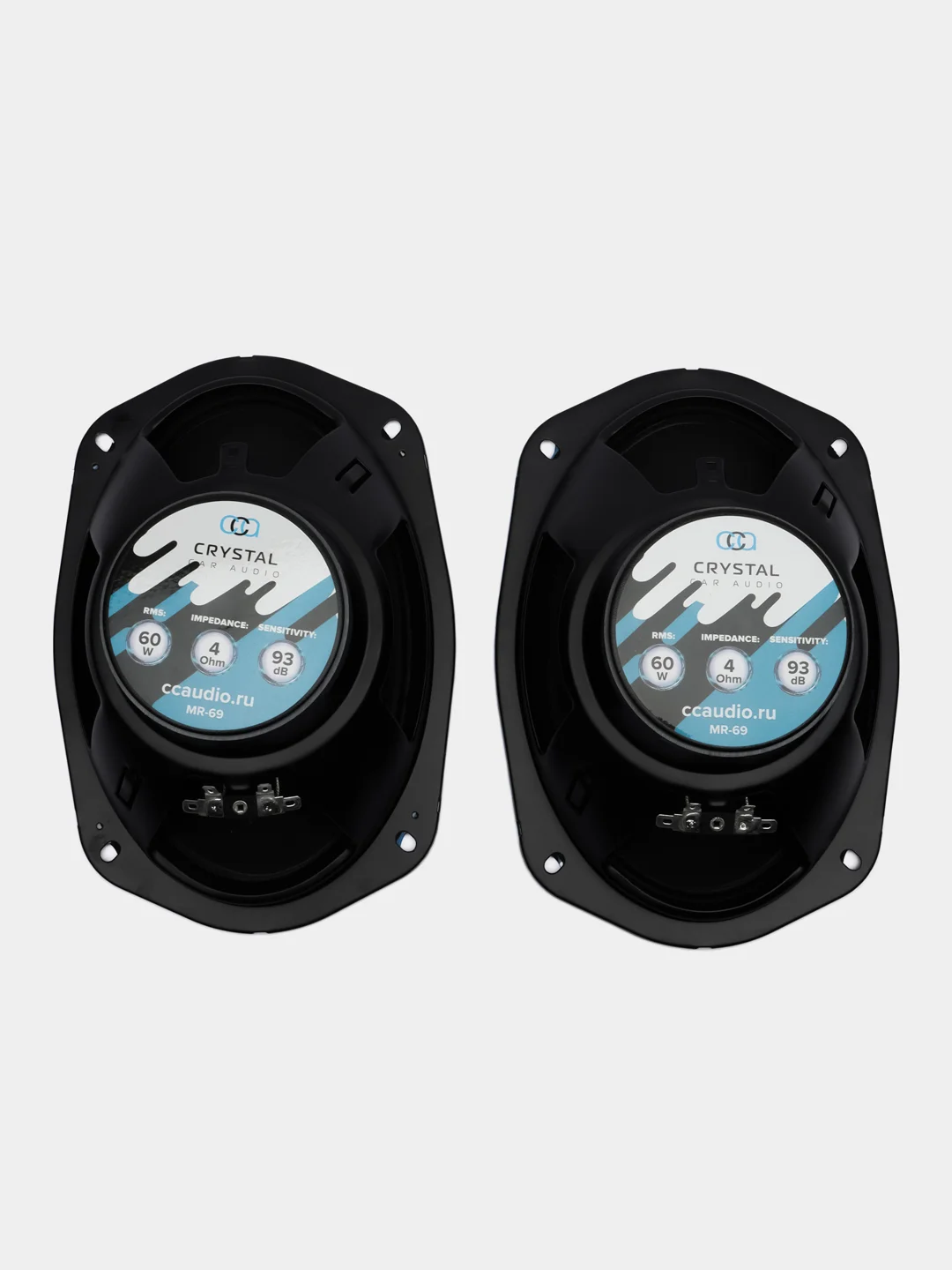 Динамики CrystalCarAudio MR-69 эстрадные среднечастотные овалы
