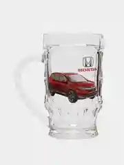Алый кружка пивная Пинта "Авто", кружка для пива стекло 500 мл