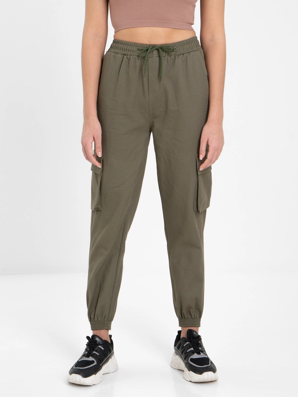 TrendD / Брюки карго хаки Unisex
