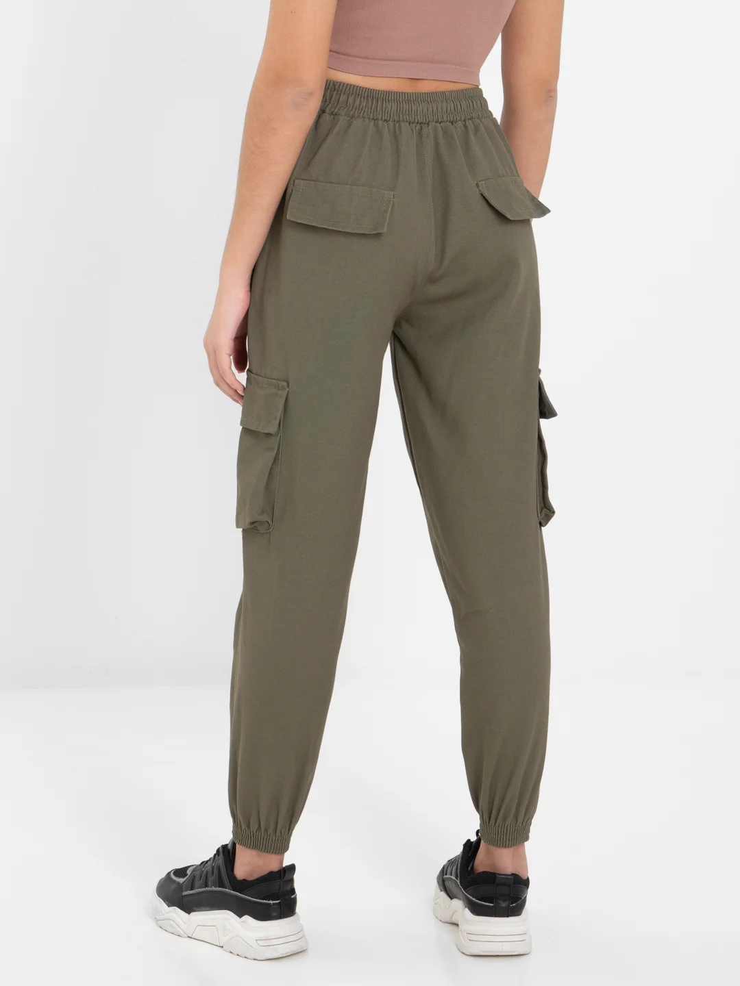 TrendD / Брюки карго хаки Unisex