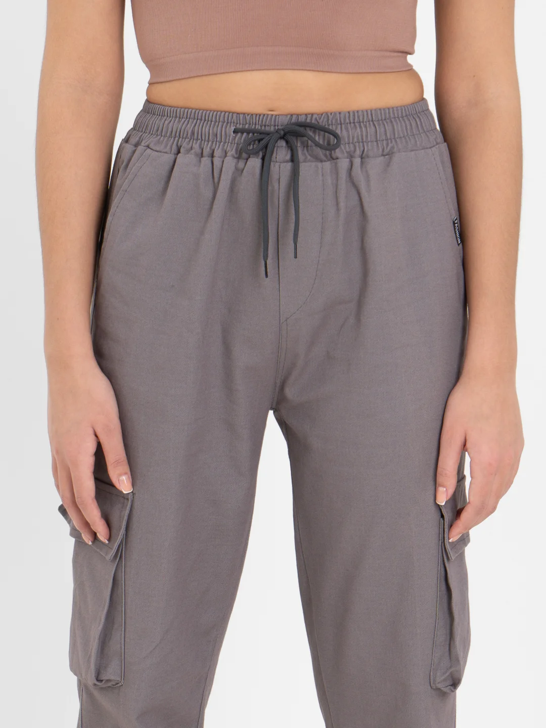 TrendD / Брюки карго серые Unisex