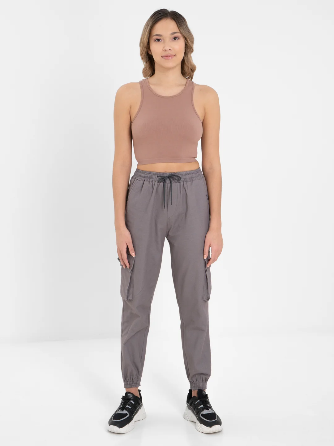 TrendD / Брюки карго серые Unisex