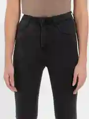 Тёмно-серый женские джинсы Skinny с высокой посадкой