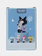 Черный конструктор Hello Kitty, 3D конструктор для мальчиков, девочек, Куроми