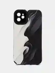 Тёмно-серый чехол для айфон (iPhone) 11 12 13 14 15 16 Pro Max, 7 8 Plus, X / XS / XR, силиконовый