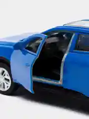 Синий машина HAVAL F7 12 см, Технопарк, открываются передние двери и багажник, металл