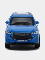 Синий машина HAVAL F7 12 см, Технопарк, открываются передние двери и багажник, металл