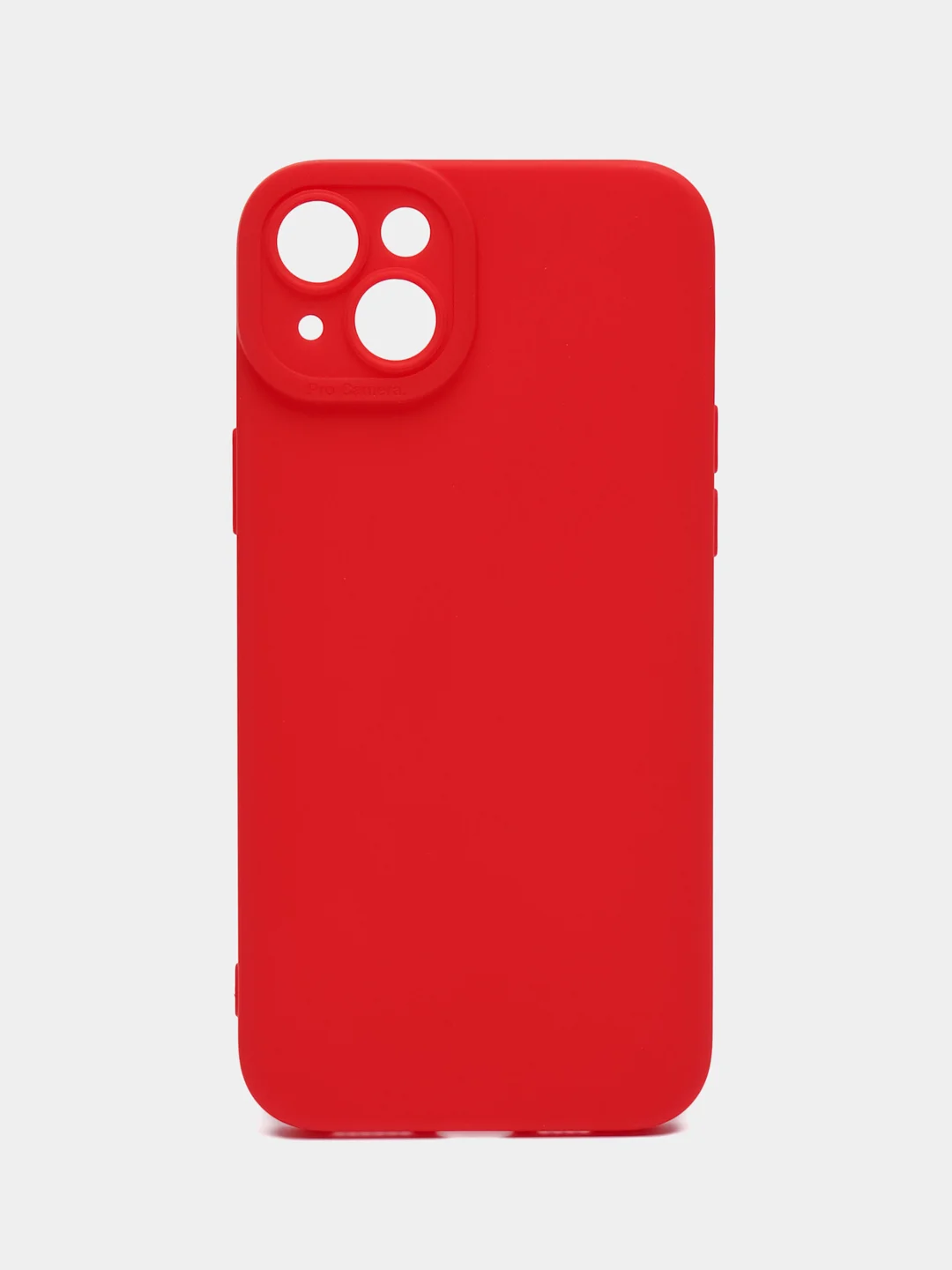 Красный чехол для айфона на iPhone 11, 12, 13, 14, 15, Pro, Pro Max, Plus, Mini, яркие цвета