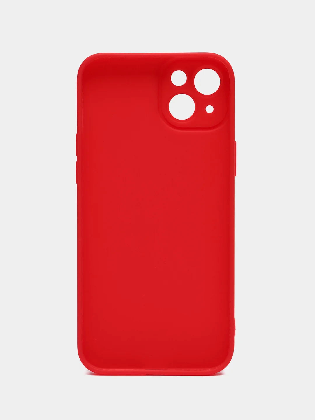 Красный чехол для айфона на iPhone 11, 12, 13, 14, 15, Pro, Pro Max, Plus, Mini, яркие цвета