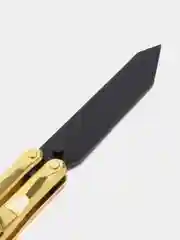 Розовый нож бабочка сувенир тренировочный не острый из игры Valorant валорант, Yoru гребень