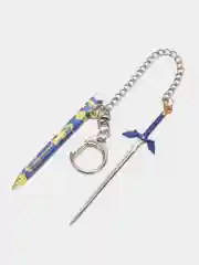 Золотой меч с ножнами Зельда, игрушка-брелок "Master Sword" "Меч Линка" "Меч Богини" Соул Солид
