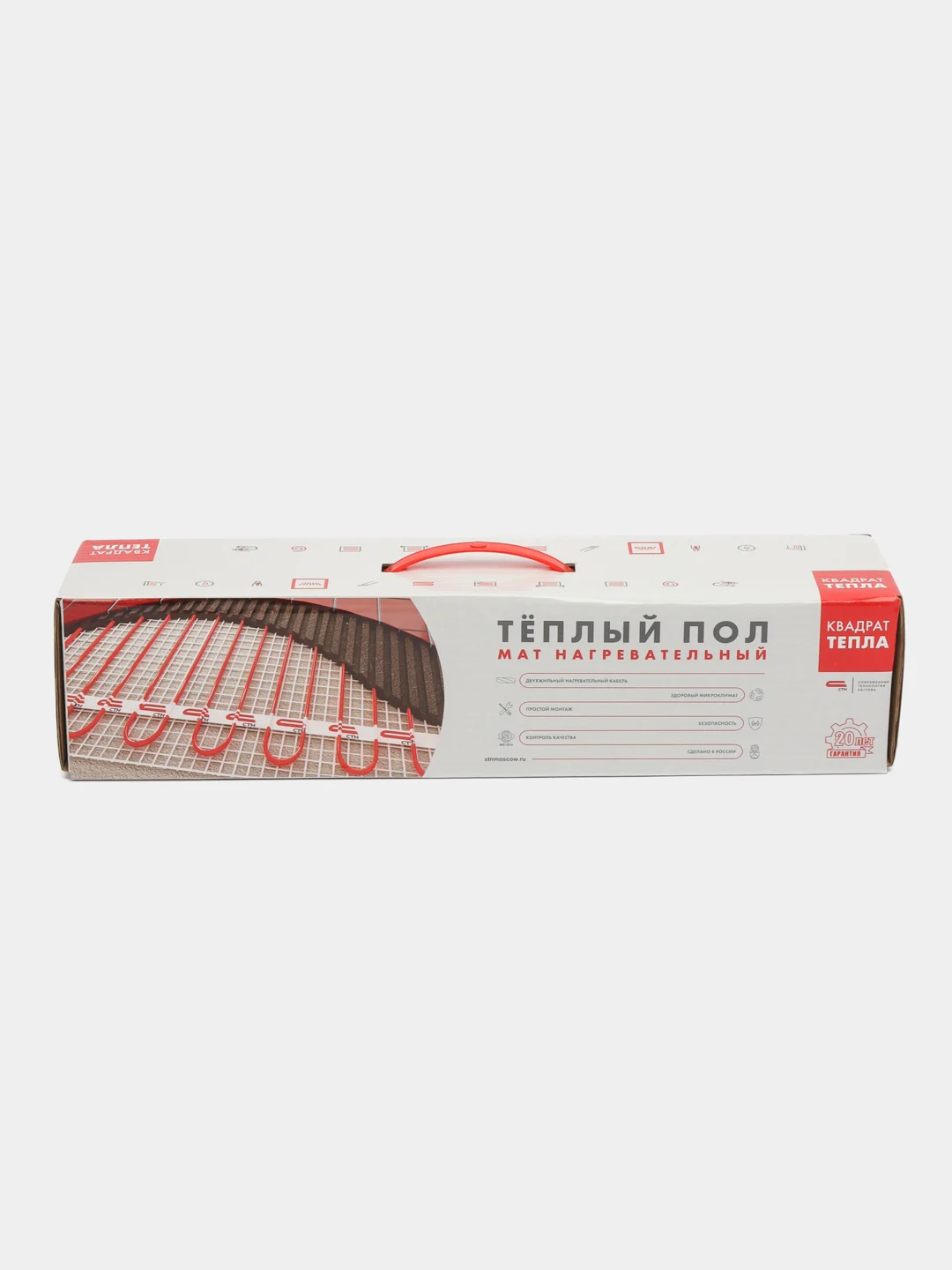 Теплый пол "Квадрат тепла" СТН-КМ-150-1,0