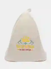 Шапка для бани с вышивкой "Царица"