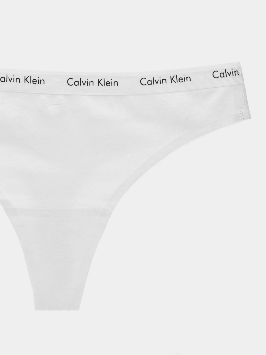 Белый трусы стринги женские бесшовные с надписью "Calvin Clein", хлопок. Много расцветок!