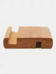 Деревянная подставка держатель для телефона и планшета