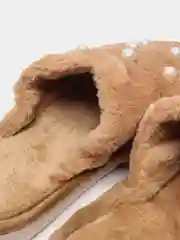 Бежевый тапки женкие
