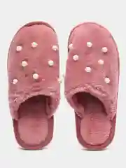Розовый тапки женкие