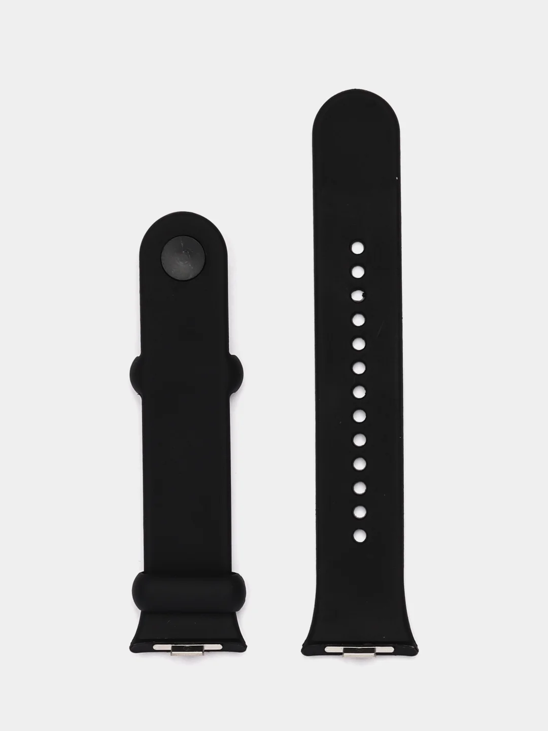 Черный силиконовый ремешок для Xiaomi Mi Band 8 Pro