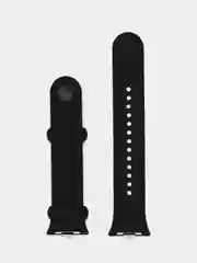 Черный силиконовый ремешок для Xiaomi Mi Band 8 Pro