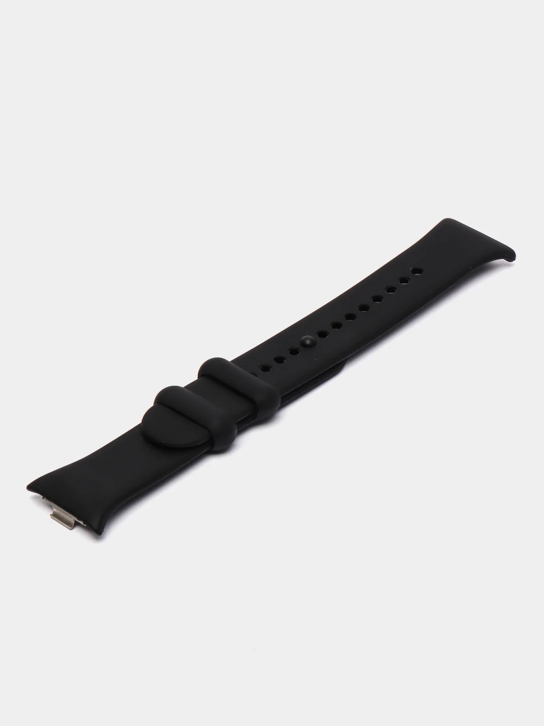 Черный силиконовый ремешок для Xiaomi Mi Band 8 Pro