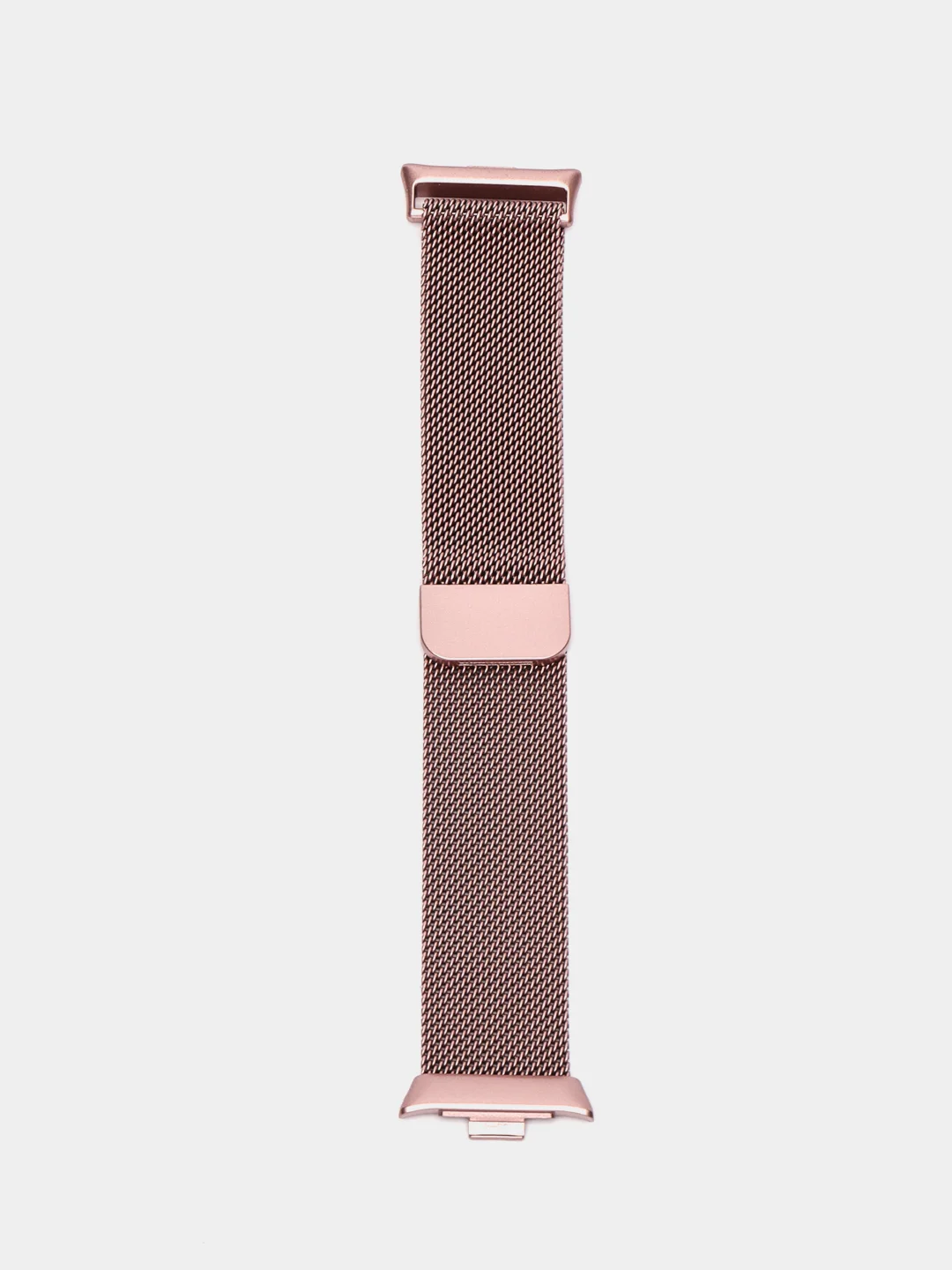Розовый металлический ремешок Миланская петля для Xiaomi Mi Band 8 Pro