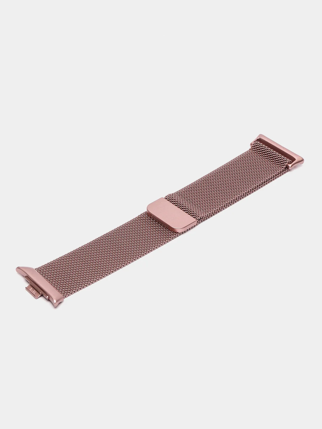 Розовый металлический ремешок Миланская петля для Xiaomi Mi Band 8 Pro