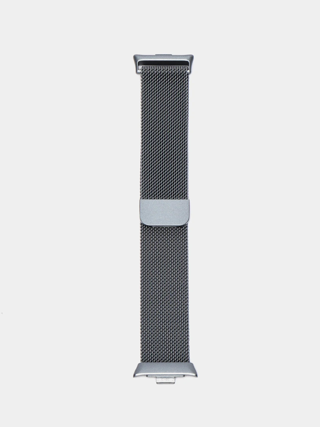 Тёмно-серый металлический ремешок Миланская петля для Xiaomi Mi Band 8 Pro