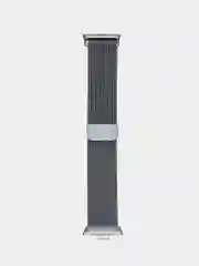 Тёмно-серый металлический ремешок Миланская петля для Xiaomi Mi Band 8 Pro