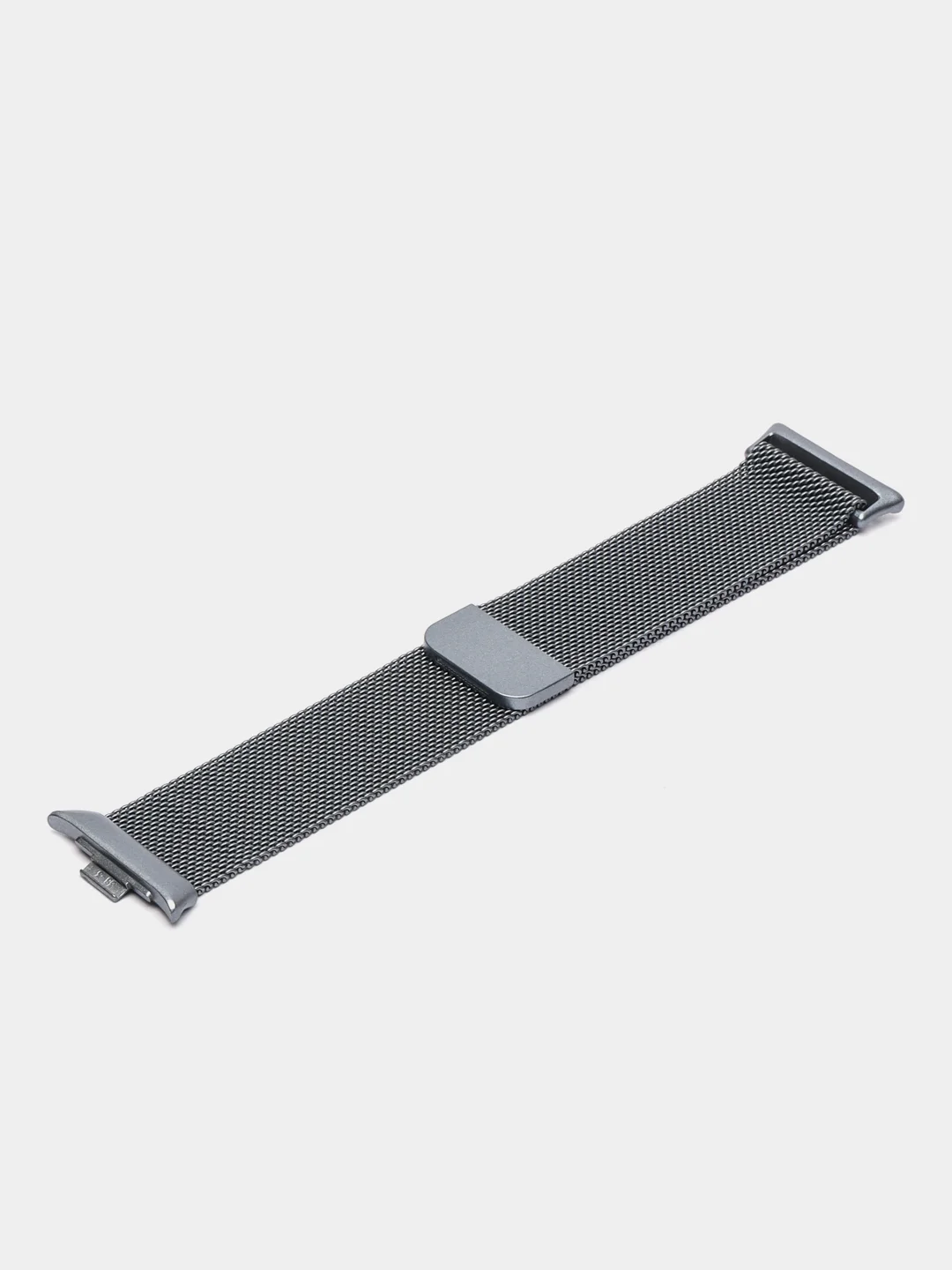 Тёмно-серый металлический ремешок Миланская петля для Xiaomi Mi Band 8 Pro
