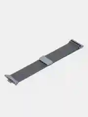 Тёмно-серый металлический ремешок Миланская петля для Xiaomi Mi Band 8 Pro