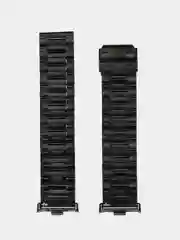 Серебряный металлический ремешок для Xiaomi Mi Band 8 Pro