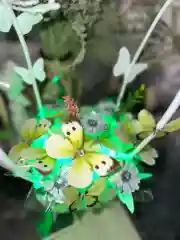 Готовый!Светящийся букет из бабочек
