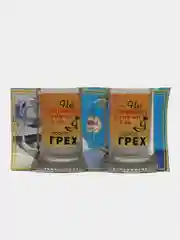 Белый подарочный набор кружек для пива "Приколы", 2 шт 0,5л