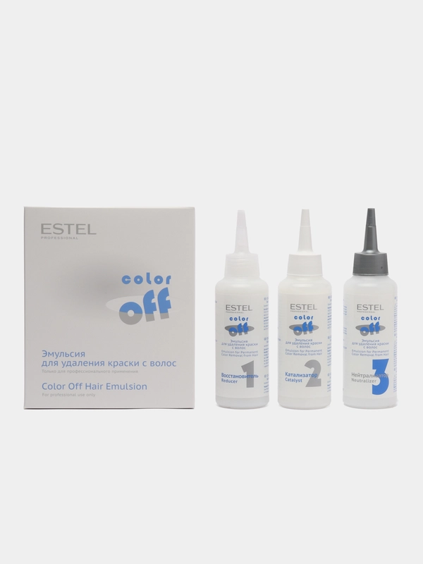 Эмульсия для удаления краски с волос Estel COLOR OFF 3*120 мл