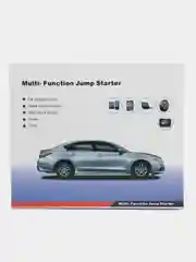 Пусковое устройство 800 А для автомобиля 4в1 с насосом в кейсе, Jump Starter, бустер